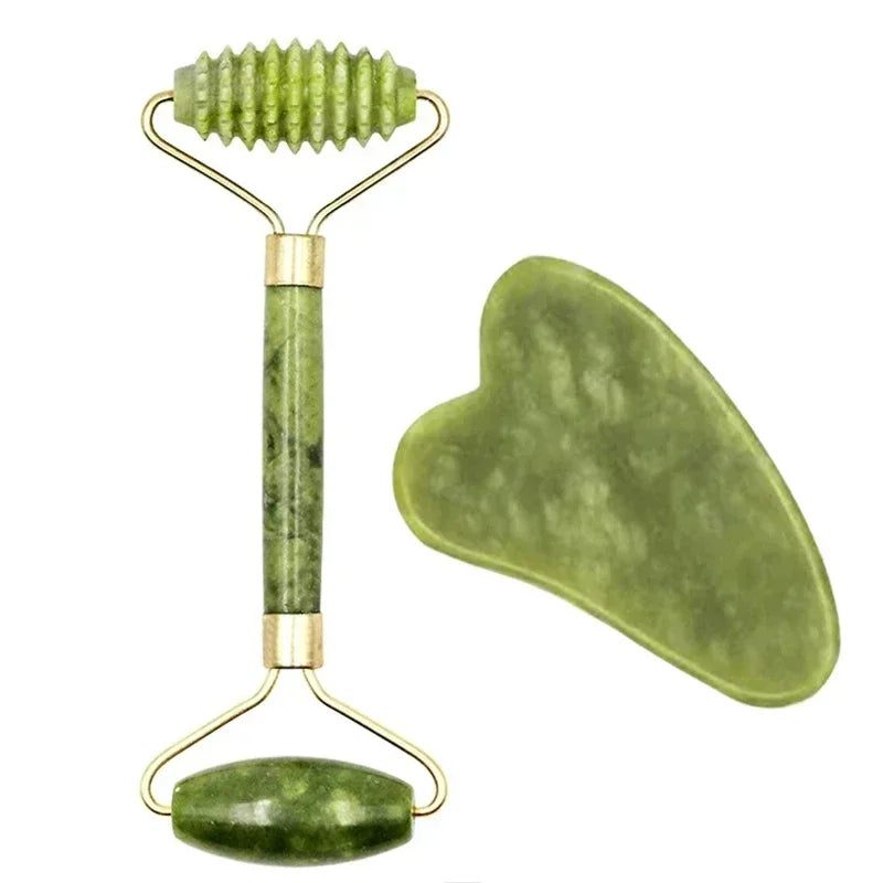 Emerald Touch: Natural Jade Roller