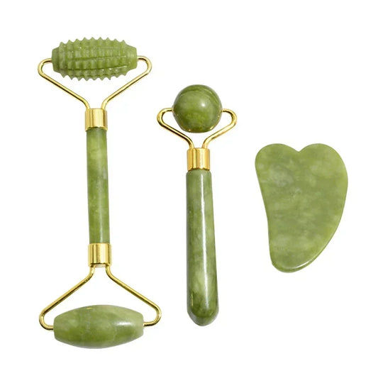 Emerald Touch: Natural Jade Roller