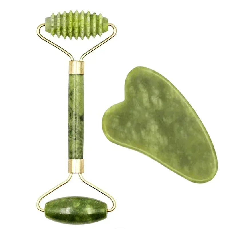 Emerald Touch: Natural Jade Roller