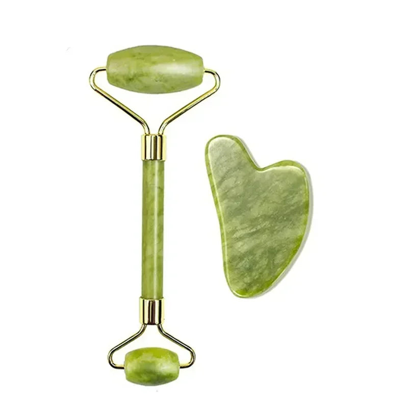 Emerald Touch: Natural Jade Roller
